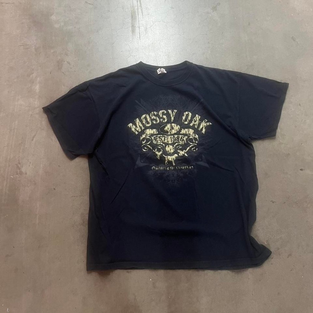 Y2K hiking hunting outdoors mossy‎ oak tee shirt